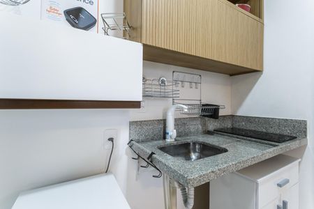 Studio à venda com 27m², 1 quarto e sem vaga Studio à venda com 27m², 1 quarto e sem vagaCozinha