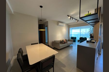 Sala de apartamento para alugar com 2 quartos, 76m² em Vila Ema, São José dos Campos