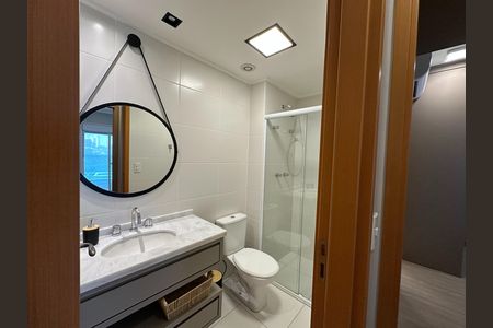Apartamento para alugar com 76m², 2 quartos e 2 vagas Apartamento para alugar com 76m², 2 quartos e 2 vagasBanheiro Corredor