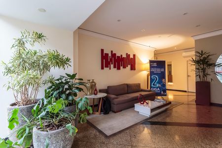 Apartamento à venda com 53m², 1 quarto e 1 vaga Apartamento à venda com 53m², 1 quarto e 1 vagaHall social
