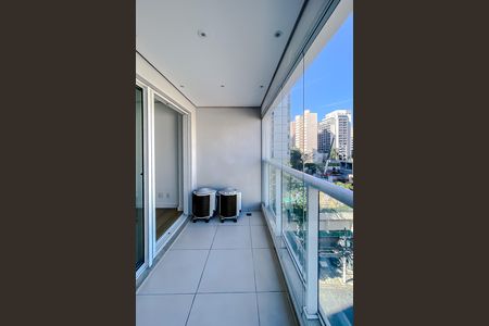 Varanda da Sala de apartamento para alugar com 1 quarto, 35m² em Perdizes, São Paulo