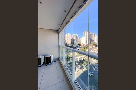Varanda da Sala de apartamento para alugar com 1 quarto, 35m² em Perdizes, São Paulo