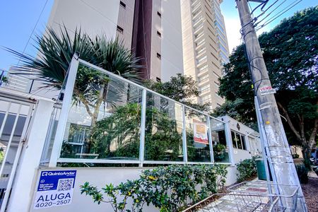 Apartamento para alugar com 35m², 1 quarto e 1 vaga Apartamento para alugar com 35m², 1 quarto e 1 vagaFachada - Plaquinha