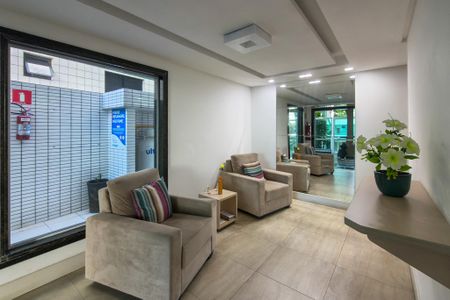 Apartamento para alugar com 40m², 1 quarto e 1 vaga Apartamento para alugar com 40m², 1 quarto e 1 vagaHall de entrada