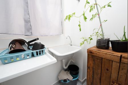 Apartamento à venda com 43m², 2 quartos e 1 vagaCozinha e Área de Serviço
