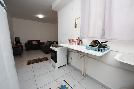Apartamento à venda com 43m², 2 quartos e 1 vagaCozinha e Área de Serviço