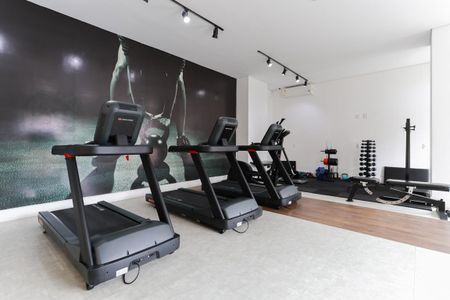 Apartamento à venda com 56m², 2 quartos e 1 vaga Apartamento à venda com 56m², 2 quartos e 1 vagaÁrea comum - Academia
