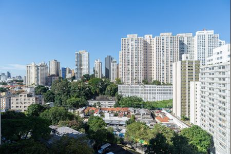 Vista da Varanda da Sala de apartamento para alugar com 1 quarto, 55m² em Bela Vista, São Paulo