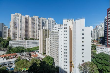 Vista da Varanda da Sala de apartamento para alugar com 1 quarto, 55m² em Bela Vista, São Paulo