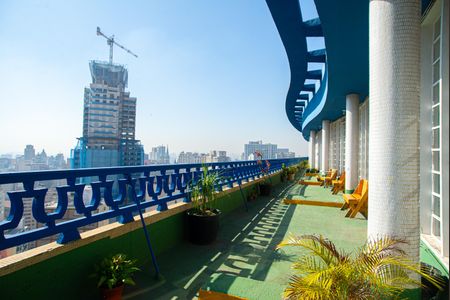 Área comum - Terraço de apartamento para alugar com 1 quarto, 52m² em Bela Vista, São Paulo