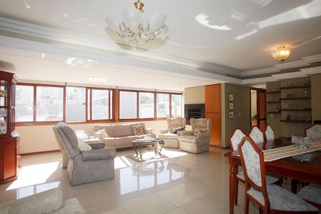 Sala de apartamento à venda com 4 quartos, 180m² em Petrópolis, Porto Alegre