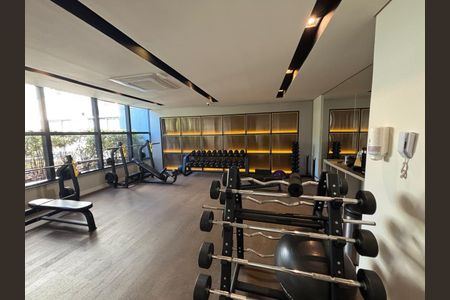 Apartamento para alugar com 49m², 1 quarto e 1 vaga Apartamento para alugar com 49m², 1 quarto e 1 vagaÁrea comum - Academia