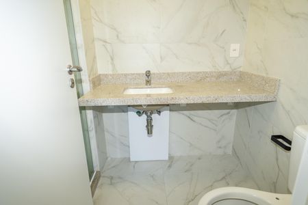 Banheiro da Suíte de apartamento à venda com 1 quarto, 49m² em Petrópolis, Porto Alegre