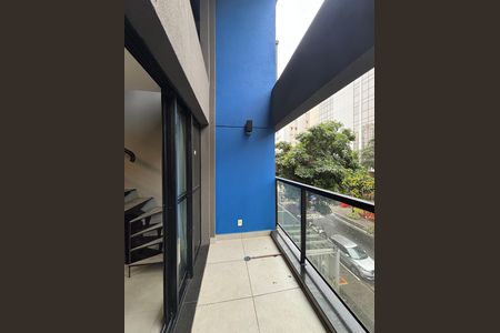 Varanda de apartamento para alugar com 1 quarto, 43m² em Vila Olímpia, São Paulo