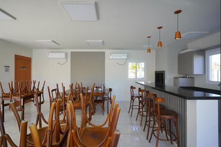 Apartamento para alugar com 30m², 1 quarto e 1 vaga Apartamento para alugar com 30m², 1 quarto e 1 vagaÁrea comum - Salão de festas
