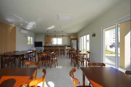 Apartamento para alugar com 30m², 1 quarto e 1 vaga Apartamento para alugar com 30m², 1 quarto e 1 vagaÁrea comum - Salão de festas 2