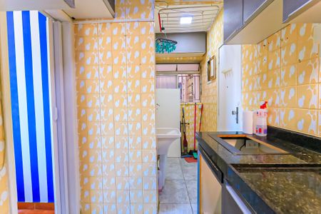 Cozinha de apartamento para alugar com 2 quartos, 48m² em Méier, Rio de Janeiro