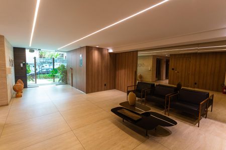 Apartamento para alugar com 125m², 2 quartos e 3 vagas Apartamento para alugar com 125m², 2 quartos e 3 vagasHall de entrada