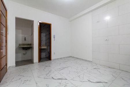 Sala e Cozinha de apartamento para alugar com 1 quarto, 28m² em Cidade Antônio Estêvão de Carvalho, São Paulo