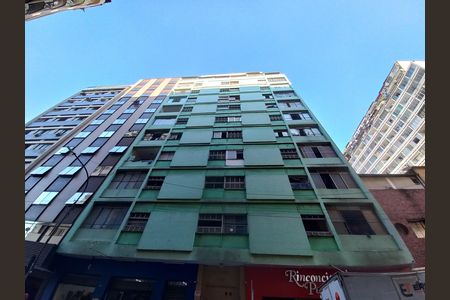 Fachada do Prédio de kitnet/studio para alugar com 1 quarto, 46m² em Santa Ifigênia, São Paulo
