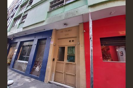 Fachada do Prédio de kitnet/studio para alugar com 1 quarto, 46m² em Santa Ifigênia, São Paulo