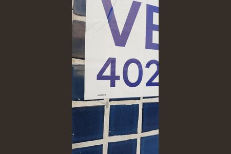 Placa instalada de apartamento à venda com 3 quartos, 100m² em São Pedro, Belo Horizonte