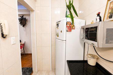 Cozinha de apartamento para alugar com 1 quarto, 48m² em Bela Vista, São Paulo