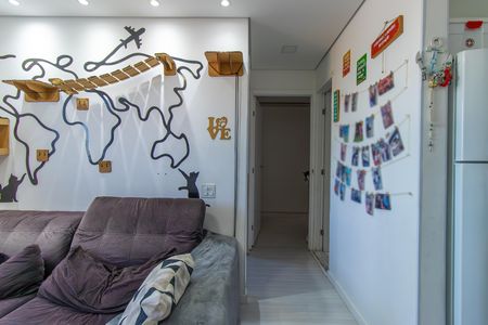 Sala de apartamento para alugar com 2 quartos, 38m² em Jardim Petropolis, Cotia