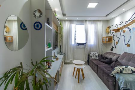 Sala de apartamento para alugar com 2 quartos, 38m² em Jardim Petropolis, Cotia