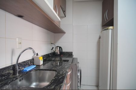 Cozinha de kitnet/studio para alugar com 1 quarto, 35m² em Centro, São Leopoldo