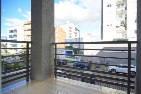 Varanda da Sala de kitnet/studio para alugar com 1 quarto, 35m² em Centro, São Leopoldo