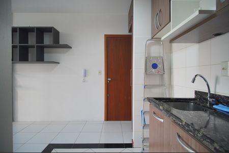 Cozinha de kitnet/studio para alugar com 1 quarto, 35m² em Centro, São Leopoldo