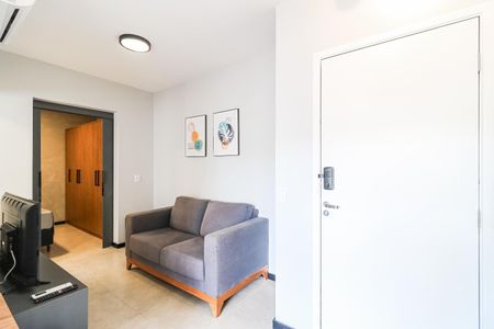 Sala de apartamento à venda com 1 quarto, 34m² em Consolação, São Paulo