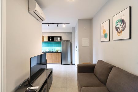 Sala de apartamento à venda com 1 quarto, 34m² em Consolação, São Paulo