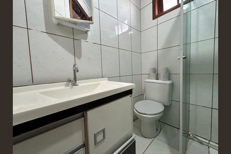 Banheiro  de casa para alugar com 2 quartos, 60m² em Campeche Central, Florianópolis