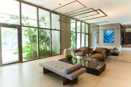 Apartamento à venda com 51m², 1 quarto e 2 vagas Apartamento à venda com 51m², 1 quarto e 2 vagasHall de entrada