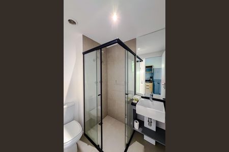 Studio para alugar com 23m², 1 quarto e sem vaga Studio para alugar com 23m², 1 quarto e sem vagaBanheiro