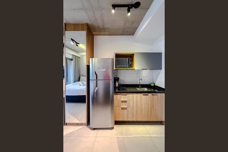 Studio para alugar com 23m², 1 quarto e sem vaga Studio para alugar com 23m², 1 quarto e sem vagaCozinha