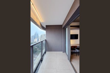 Studio para alugar com 23m², 1 quarto e sem vaga Studio para alugar com 23m², 1 quarto e sem vagaVaranda