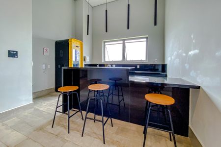 Área comum de kitnet/studio para alugar com 1 quarto, 23m² em Paraíso, São Paulo