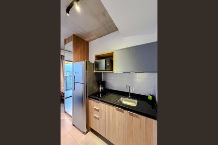Studio para alugar com 23m², 1 quarto e sem vaga Studio para alugar com 23m², 1 quarto e sem vagaCozinha