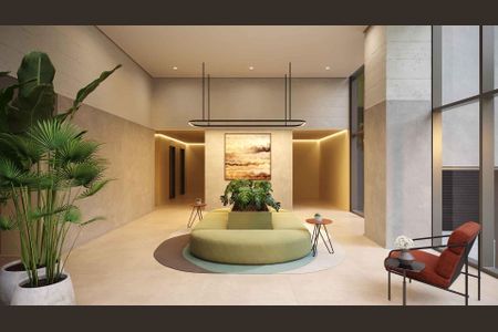 Apartamento para alugar com 25m², 1 quarto e sem vaga Apartamento para alugar com 25m², 1 quarto e sem vagaHall