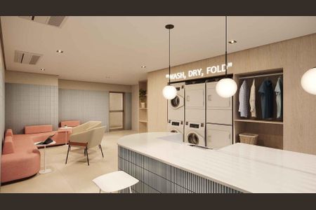 Apartamento para alugar com 25m², 1 quarto e sem vaga Apartamento para alugar com 25m², 1 quarto e sem vagaLavanderia