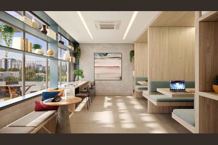 Apartamento para alugar com 25m², 1 quarto e sem vaga Apartamento para alugar com 25m², 1 quarto e sem vagaCoworking