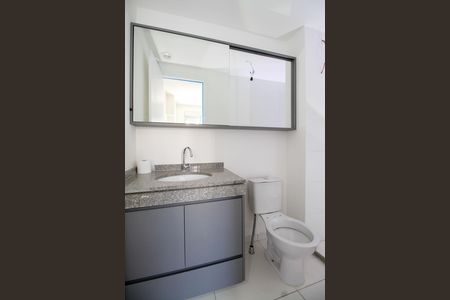 Apartamento para alugar com 25m², 1 quarto e sem vaga Apartamento para alugar com 25m², 1 quarto e sem vagaBanheiro da Suíte