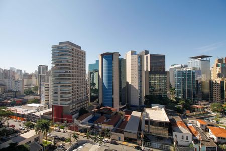 VIsta da Varanda de apartamento para alugar com 1 quarto, 25m² em Pinheiros, São Paulo