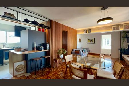 Sala de Jantar de apartamento para alugar com 1 quarto, 78m² em Pinheiros, São Paulo