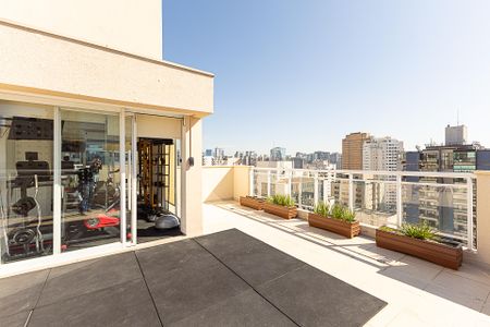Apartamento para alugar com 45m², 1 quarto e 1 vaga Apartamento para alugar com 45m², 1 quarto e 1 vagaÁrea comum - Academia