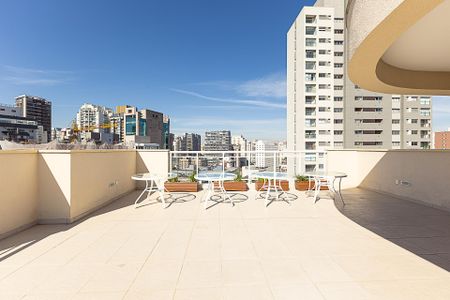 Apartamento para alugar com 45m², 1 quarto e 1 vaga Apartamento para alugar com 45m², 1 quarto e 1 vagaÁrea comum - Churrasqueira
