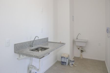 Sala e Cozinha de apartamento à venda com 2 quartos, 36m² em Vila Romana, São Paulo